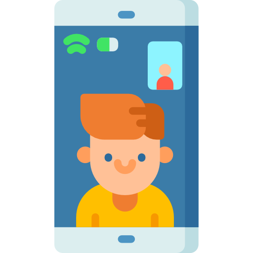 videollamada icono gratis