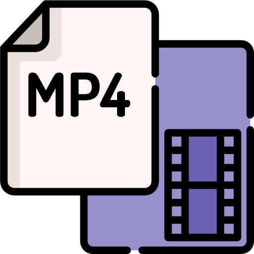 mp4 icono gratis