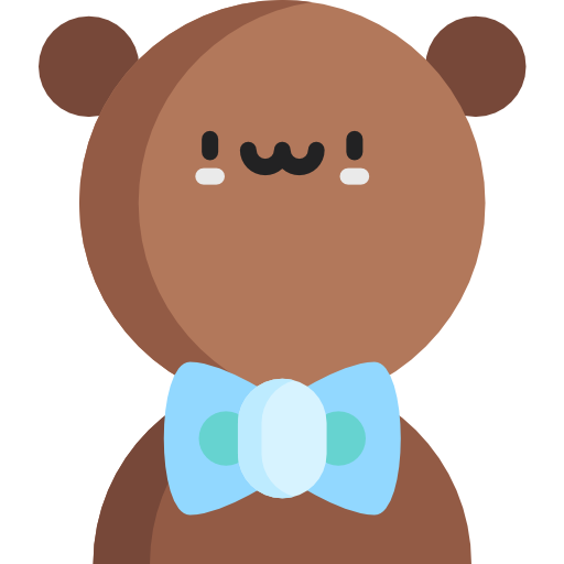 oso de peluche icono gratis