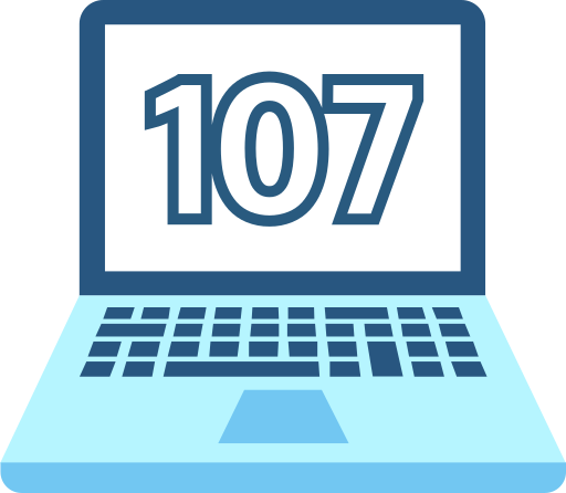 107 icono gratis