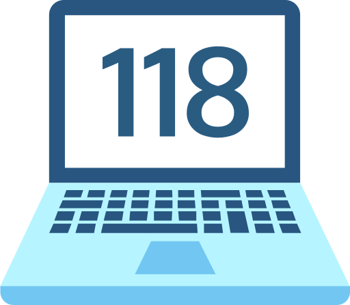 118 Icône gratuit 118 Icône gratuit