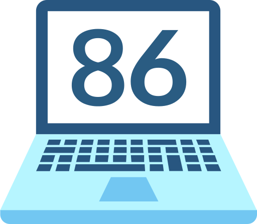 86 icono gratis