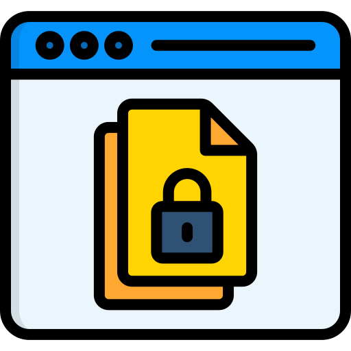 confidencialidad icono gratis