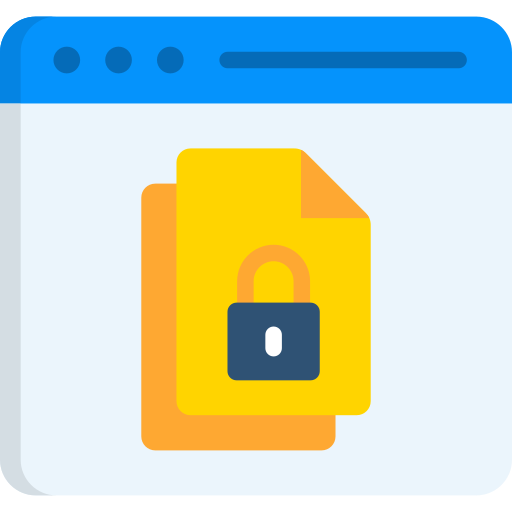 confidencialidad icono gratis