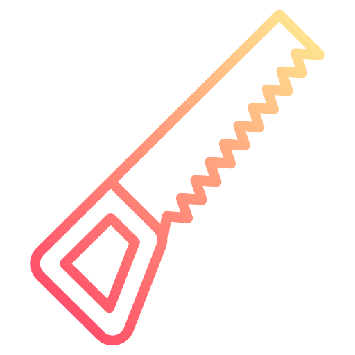 sierra de mano icono gratis