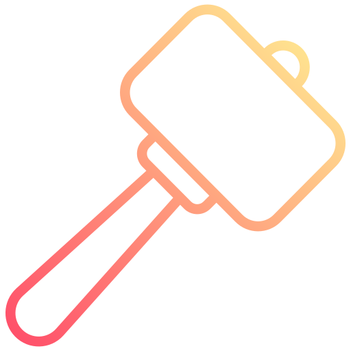 martillo icono gratis