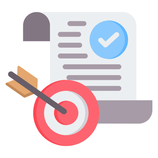 Objectives free icon