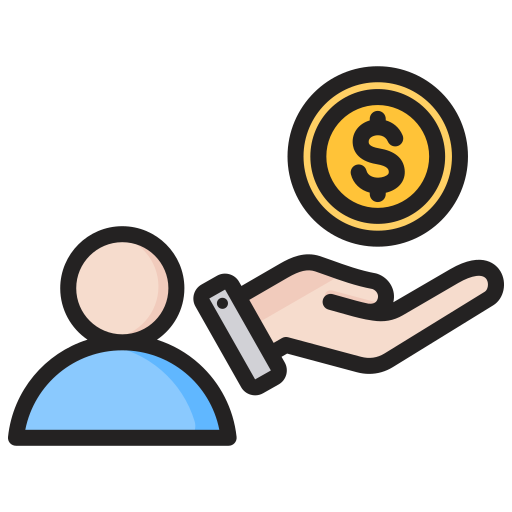 Employee wages - Free business and finance icons
