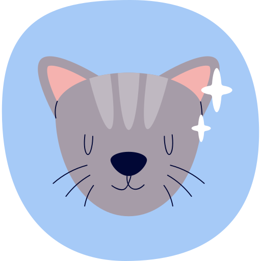Cat free sticker Cat free sticker