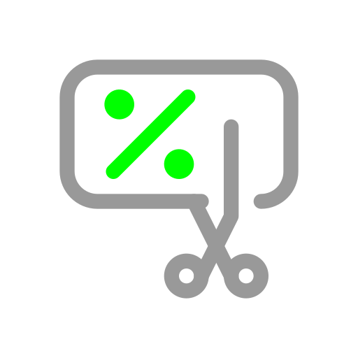 descuento icono gratis
