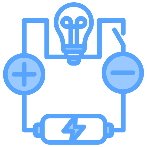 circuito eléctrico icono gratis