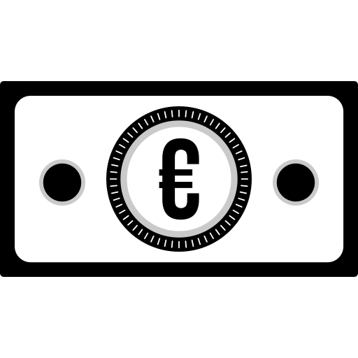 euro icono gratis