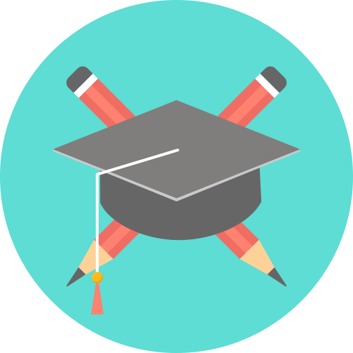 graduación icono gratis