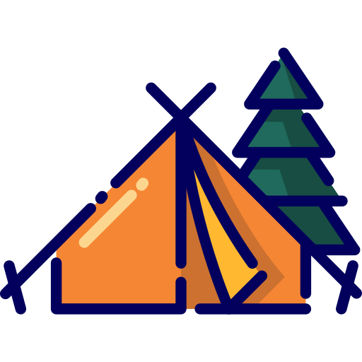 Summer camp - Free holidays icons