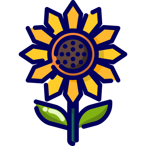 girasol icono gratis