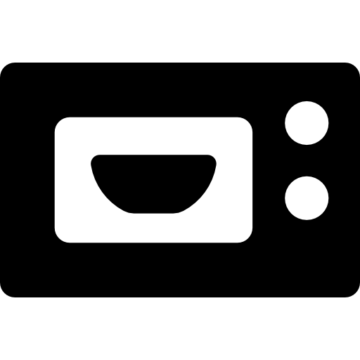 Microwave oven icon