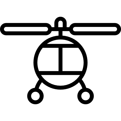 helicóptero icono gratis