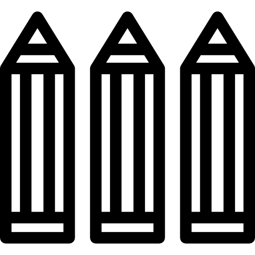 Карандаши бесплатно иконка