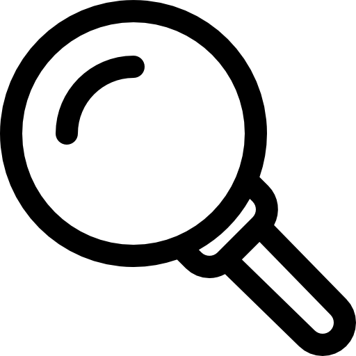 Magnifying glass - Free Tools and utensils icons