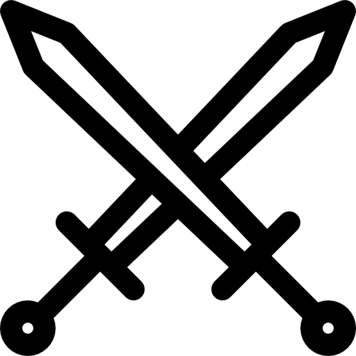 Sword Flaticons Lineal Color icon