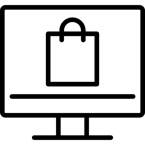 tienda online icono gratis