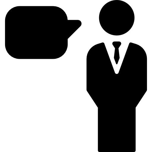 Speech free icon Speech free icon