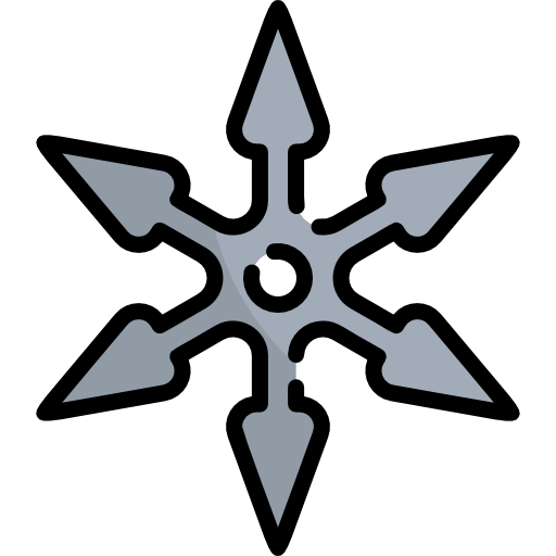 shuriken icono gratis