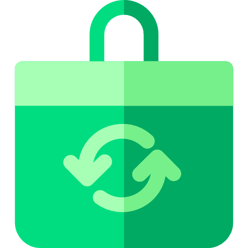 Recycle bag Basic Rounded Flat icon