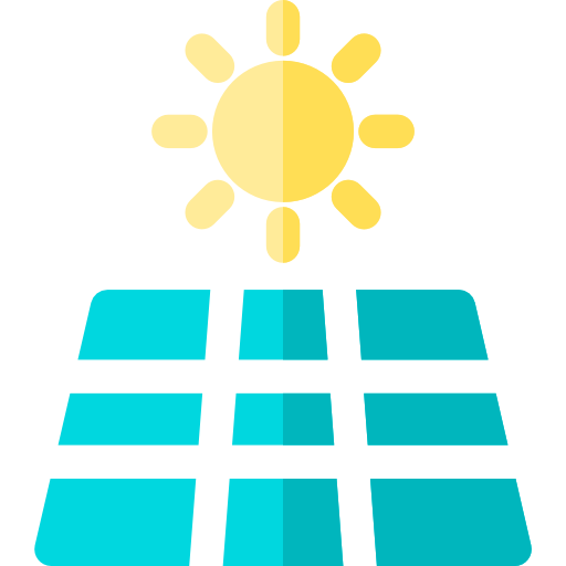 panel solar icono gratis