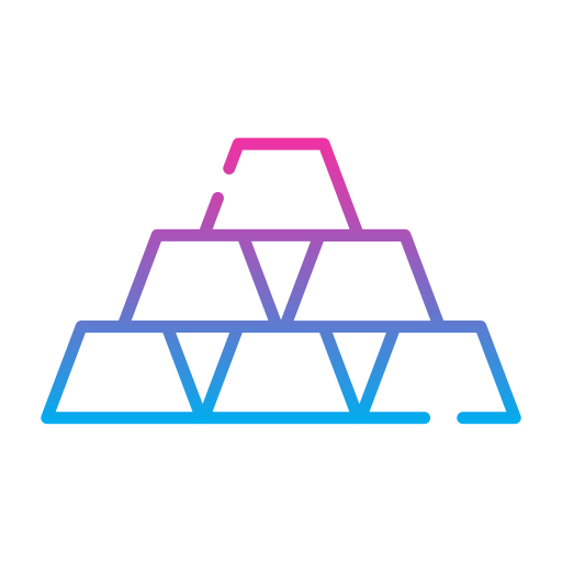 Золотые слитки бесплатно иконка