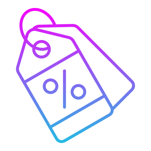 Discount tag free icon