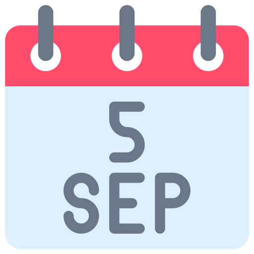 septiembre icono gratis