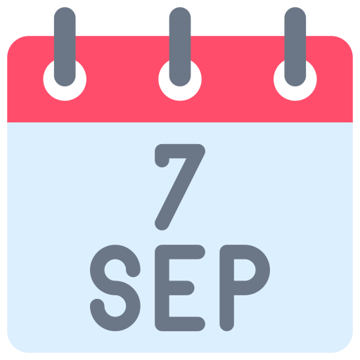 septiembre icono gratis