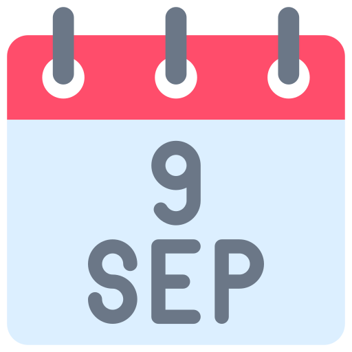 septiembre icono gratis