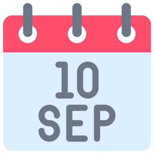 septiembre icono gratis