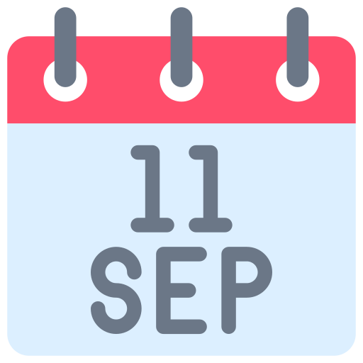 septiembre icono gratis