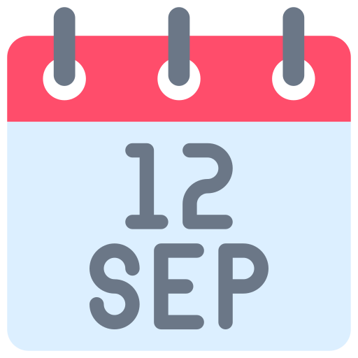 septiembre icono gratis