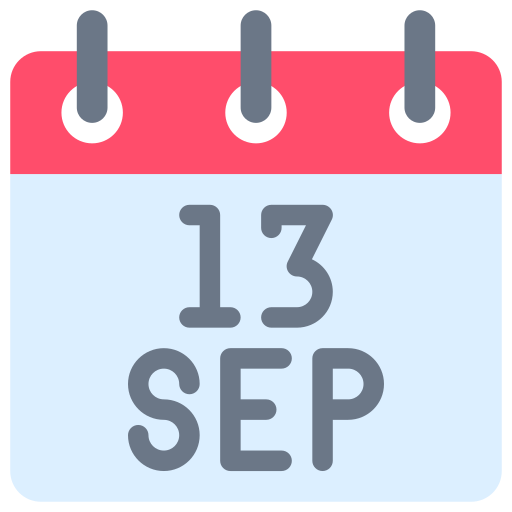 septiembre icono gratis