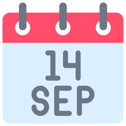 septiembre icono gratis