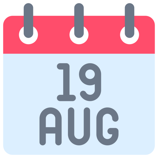 agosto icono gratis