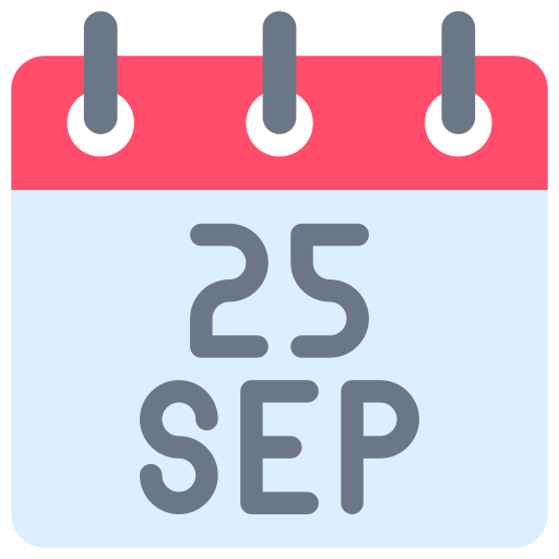 septiembre icono gratis