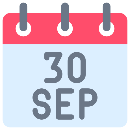 septiembre icono gratis