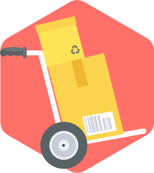 carretilla icono gratis