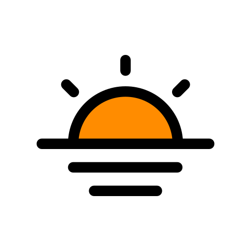 Sunset free icon Sunset free icon