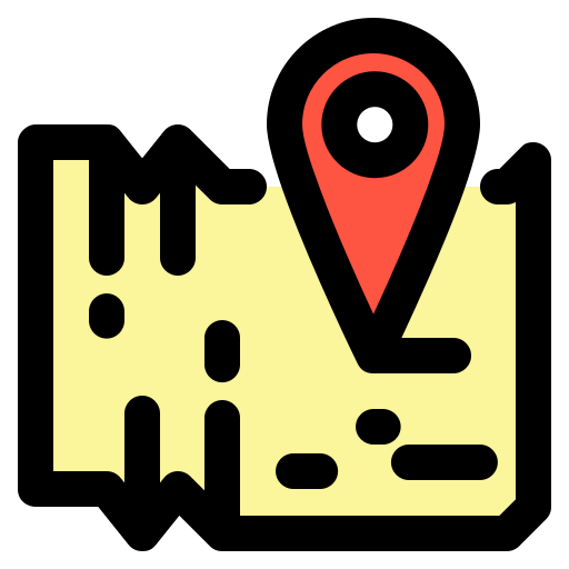 mapa icono gratis