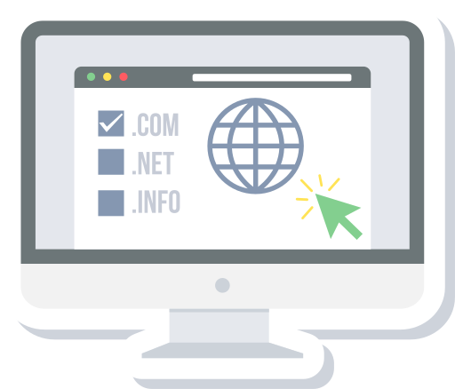 Domain free icon Domain free icon