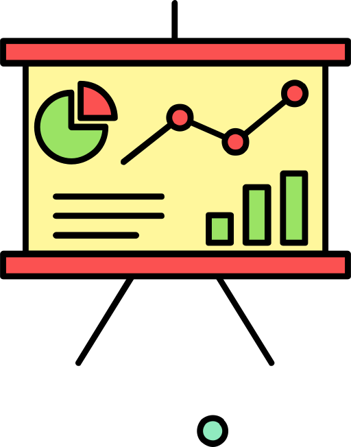 Chart free icon