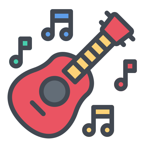 guitarra icono gratis