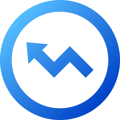 Upper left arrow free icon Upper left arrow free icon