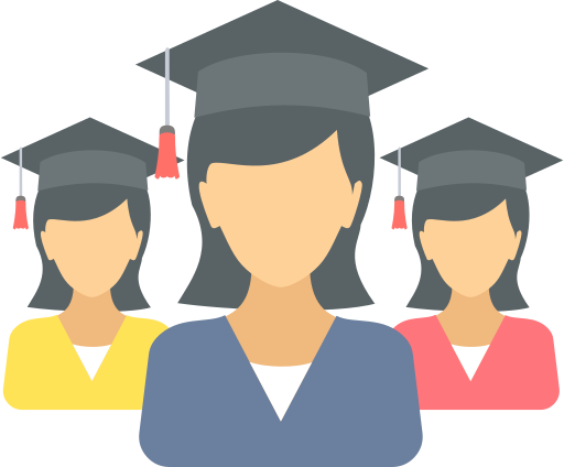 graduación icono gratis